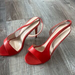 Elegant Red Women's Heels